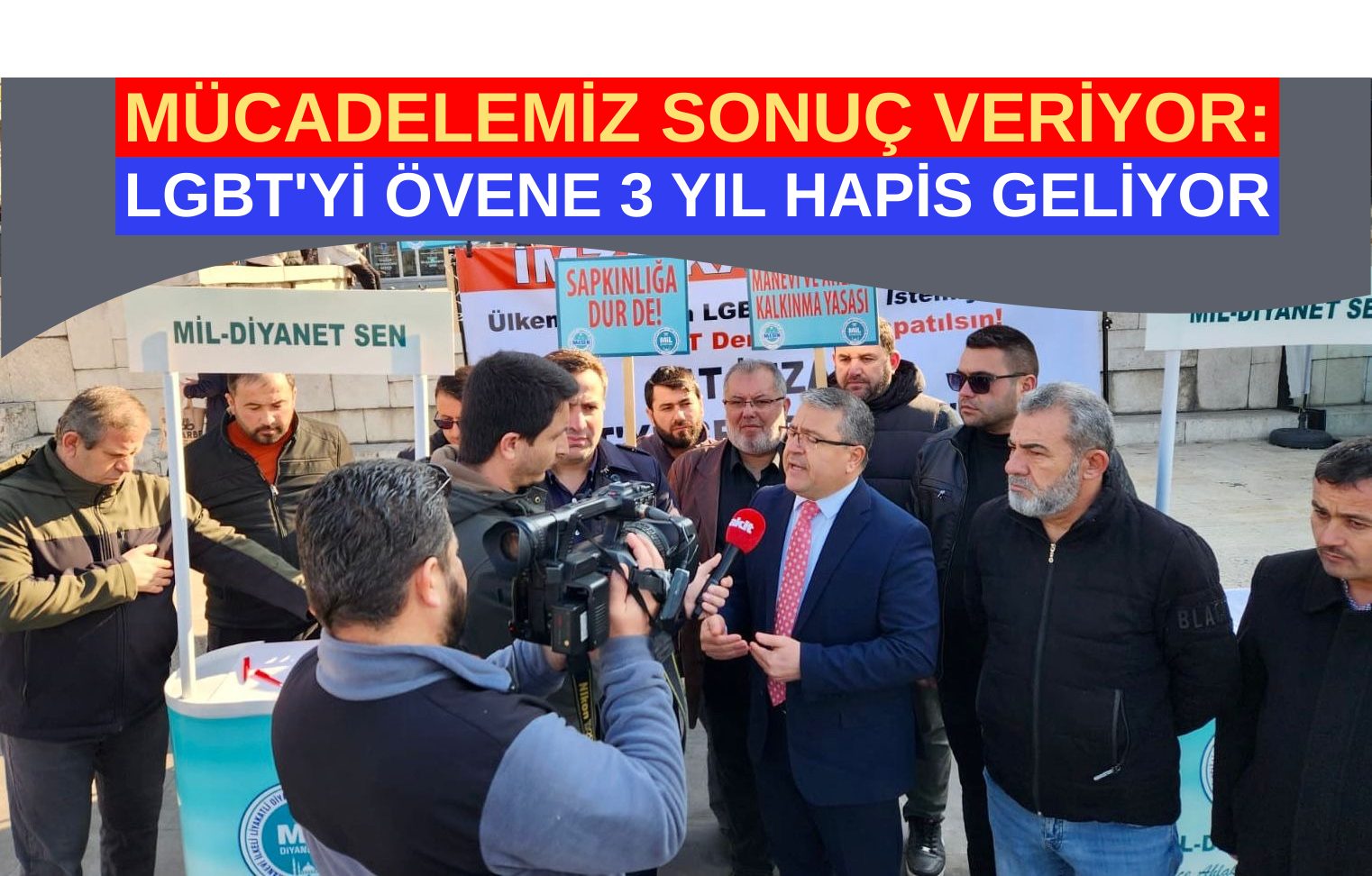 LGBT'yi Övene 3 Yıl Hapis